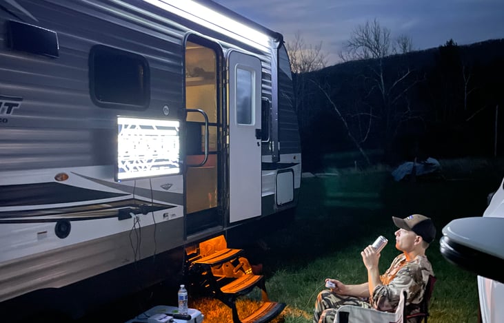 Mount TV outside for fun entertainment under the stars