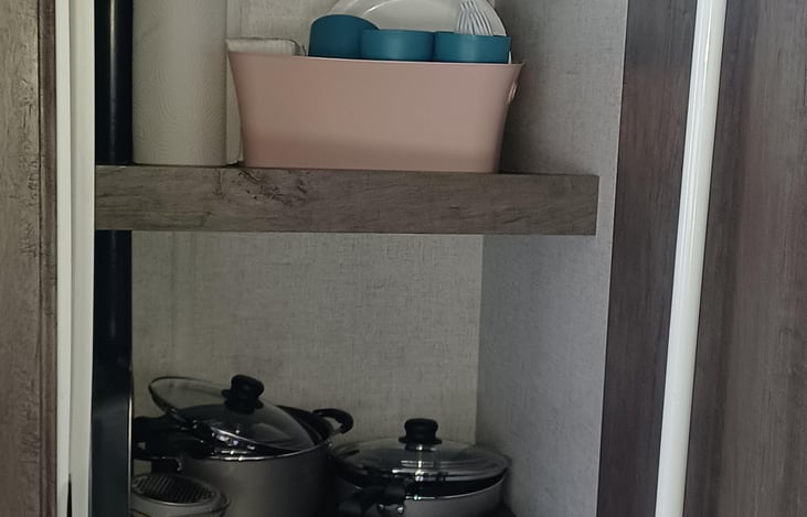 Fully stocked pantry