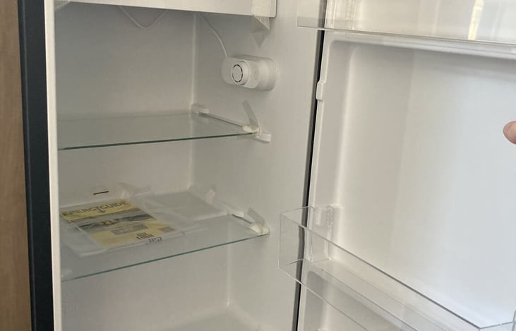 Open fridge