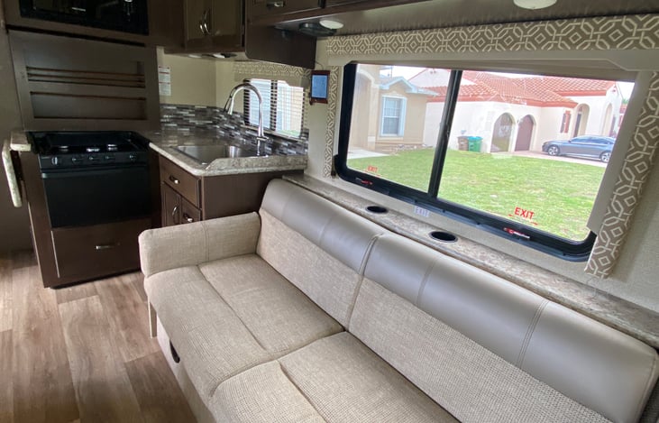 Great seating on the road and sleep at night