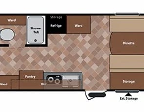 Keystone RV Fireside 18FDBH