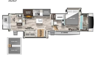 2024 Cedar Creek Bunk Room with own Bath Plus Loft