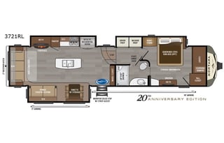 2019 Keystone RV Montana 3931FB