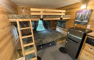 Lake of the Woods Extreme Ice Castle Fish House