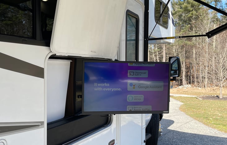 Out door adjustable TV with power HD antenna