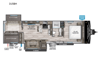 2023 Grand Design Transcend Xplor 315BH