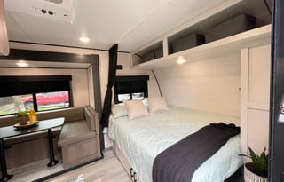 Brand New: Bunked RV w/Solar Sleeps 8