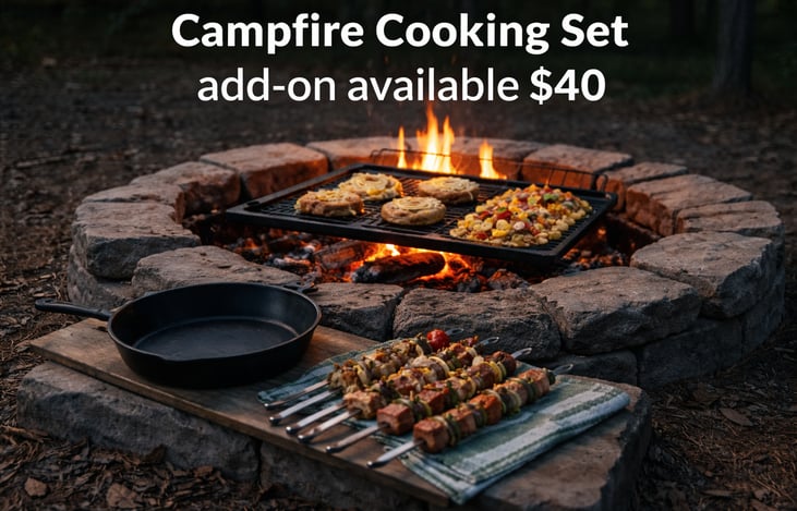Optional Upgrade - Campfire Cooking Set!