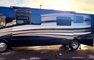Harvey thee RV Fleetwood Bounder Class A Motorhome
