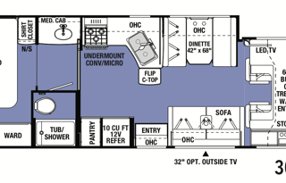 2020 Forest River RV Sunseeker 3050S Ford