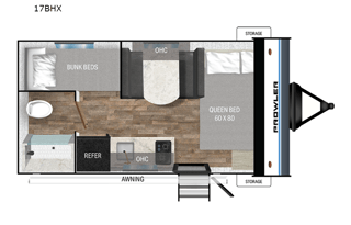 2024 Heartland Prowler Lynx 17BHX