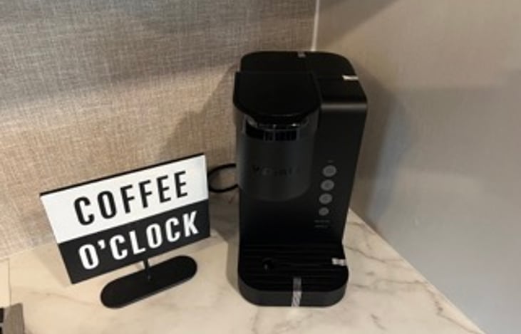 Kuerig Coffee maker with free coffee pods