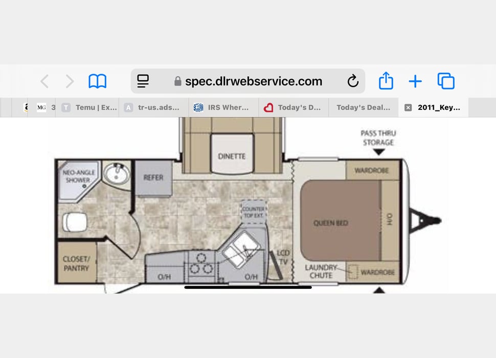 Travel Trailer rentals in Loveland