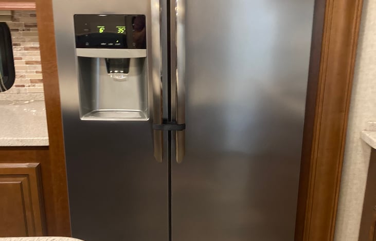 Full size residential fridge