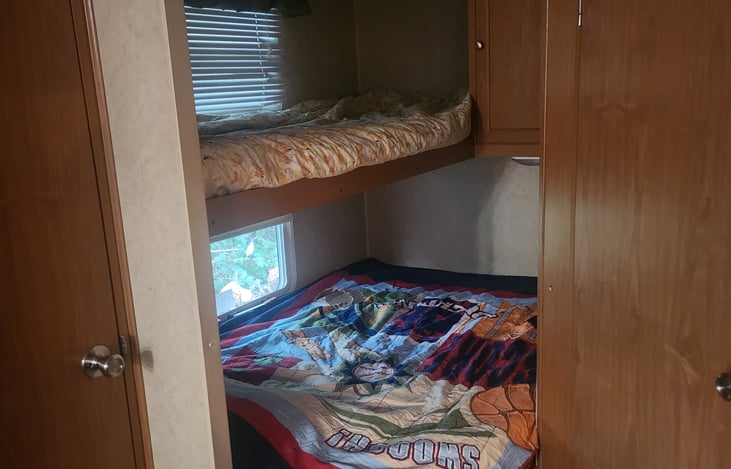 Bunk Beds.  Twin over full