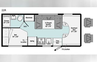 2015 Winnebago Minnie Winnie 22R