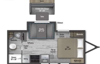 2021 Winnebago Micro Minnie Getaway Trailer