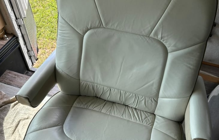 Comfortable leather seats.