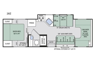 2019 Thor Four Winds 28Z