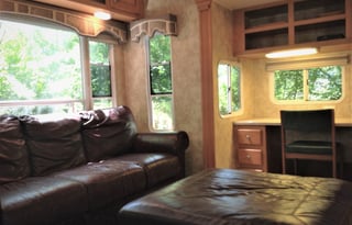 Tranquility by the Creek in 37' Fifth Wheel, 3 Slide Outs, Sleeps 2