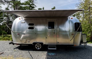 Camping reimagined in 2022 Airstream Caravel!!