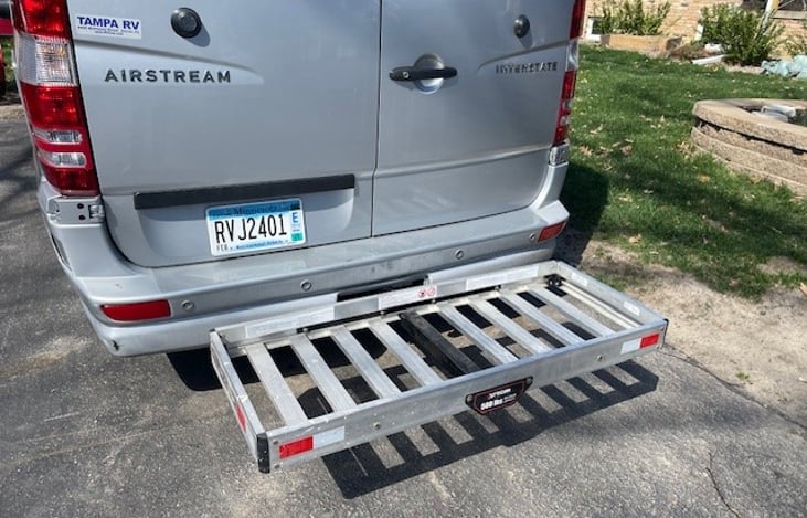hitch storage rack: Optional free of charge