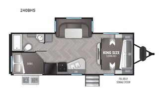 2021 Cruiser Shadow Cruiser 240BHS