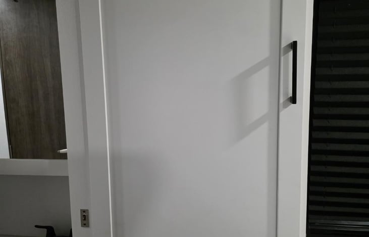 Small slideout wardrobe