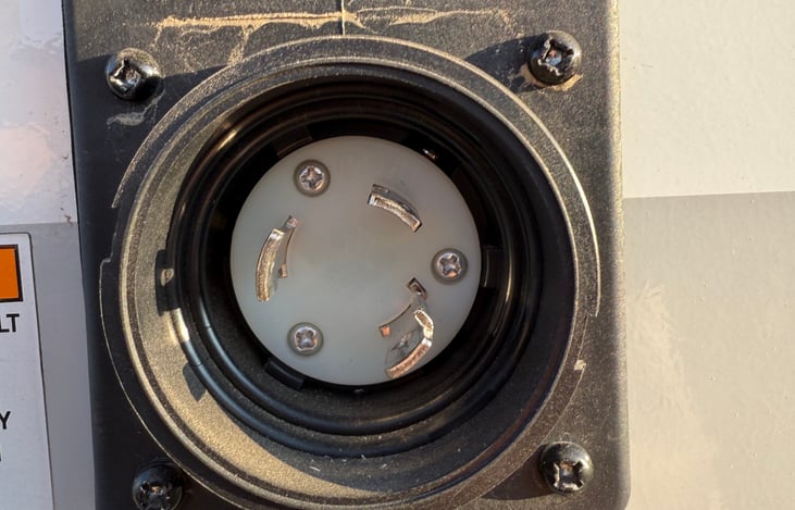 30 AMP Power: Converter Available Upon Request