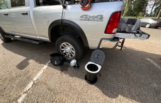 2018 Ram 2500 with 2024 Rough Country Roof Tent