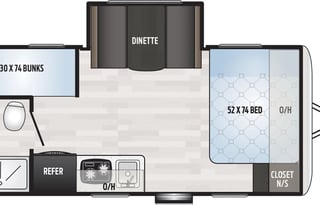 2022 Keystone RV Springdale Mini 1760BH