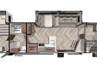 2021 (7478) Forest River Salem 36VBSD WK