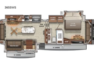 LUXURY Jayco Pinnacle Deluxe **Largest bedroom**