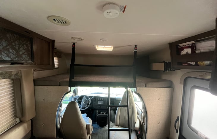 Safety net keeps everyone safe while sleeping.