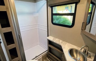 Luxury Family Camping with Bunks & Outdoor Kitchen