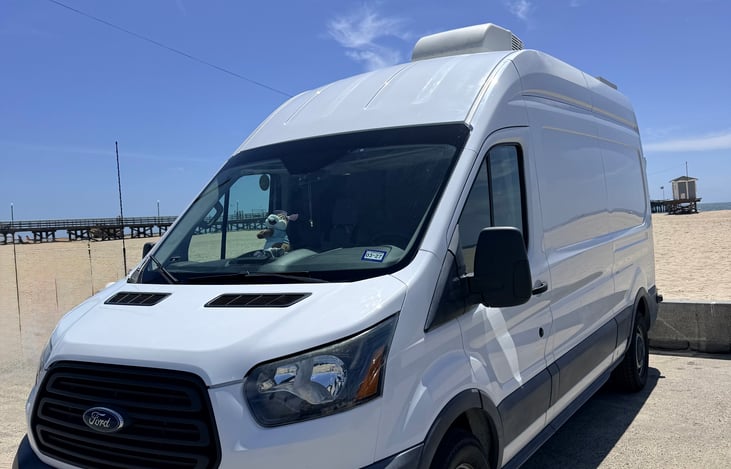 This van features a sleek, window free design along the sides, creating a secure and secluded space whenever you park.