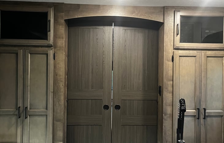 Door to the master bedroom