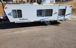 Hard Side Popup with amenities of a large TT