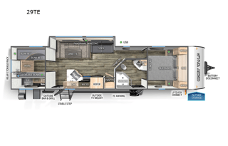 2022 Forest River RV Cherokee Grey Wolf 29TE