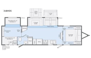 2019 Winnebago Minnie Plus 31BHDS