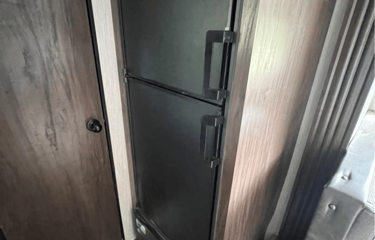 Indoor refrigerator.