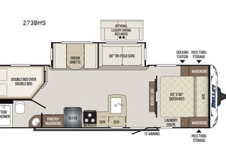 2020 Keystone RV Bullet 273BHS
