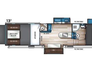'20 40ft Vengeance Rogue 3 Bed 2 Bath sleep 10 CR1