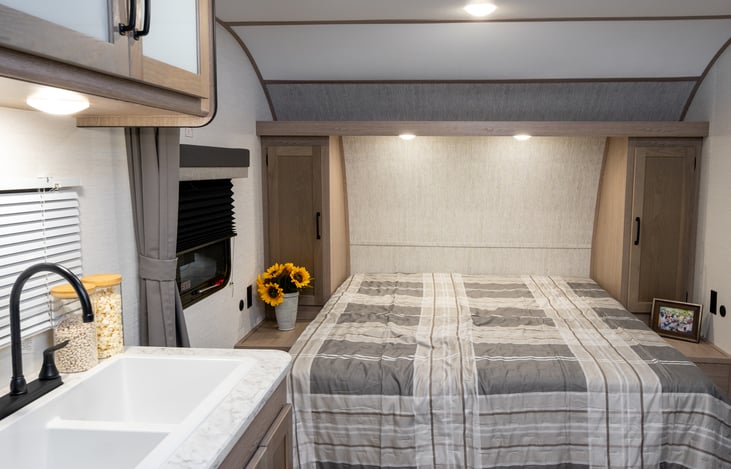 Bedding included! Bring your pillows.