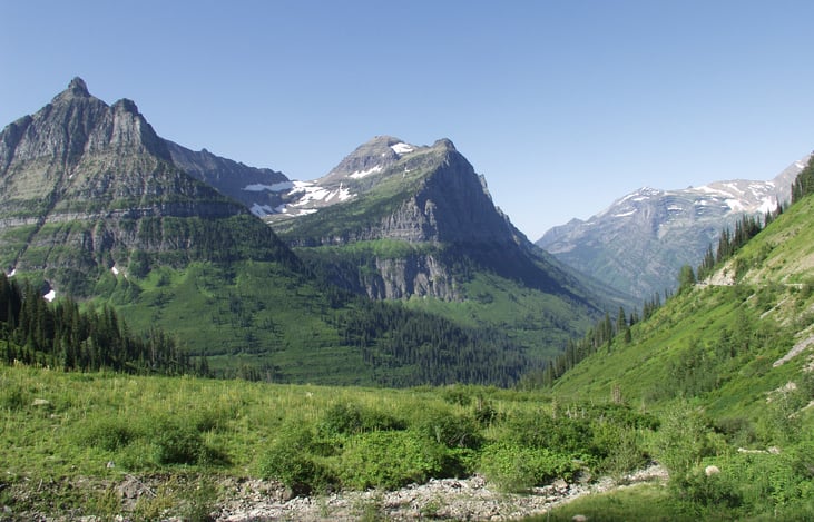 Trip to Glacier National park with my granddaughter