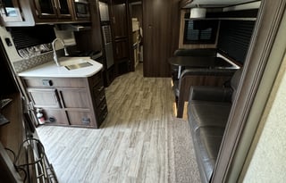 31 foot bunkhouse with remote office