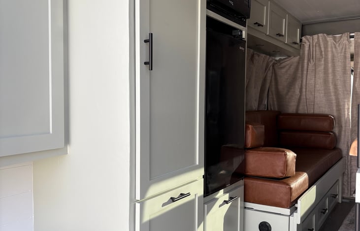 Large Fridge, large closet