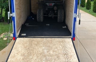 Secure Hauler: Utility Enclosed Trailer 6' x 12'