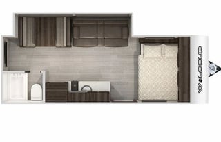 2021 23' Wolf Pup 18TO with slide-out