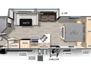 Forest River RV Cascade 26DBH